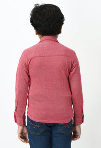 Thumbnail for Kids Red Flannel Full Sleeves Shirt (Copy)