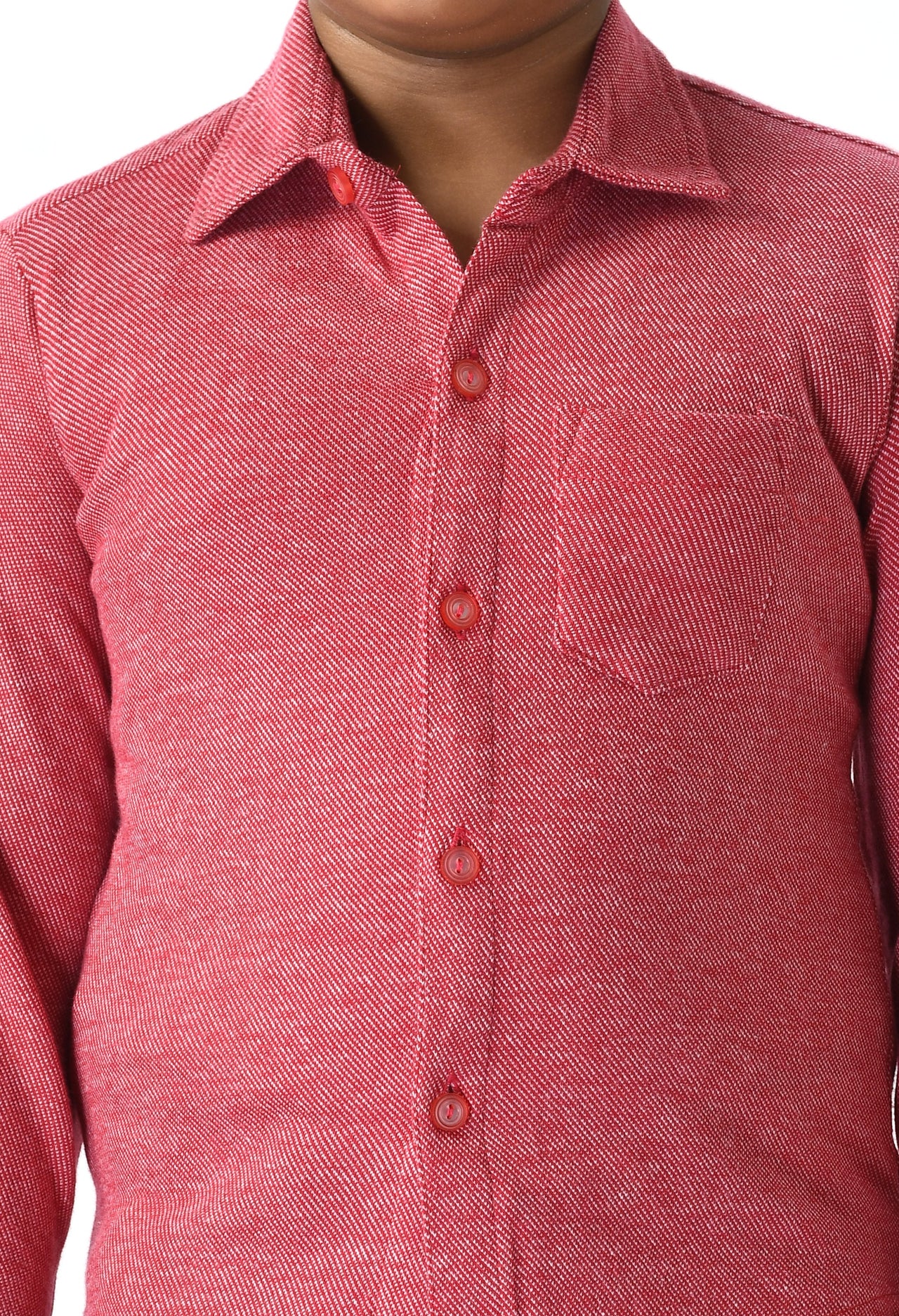 Kids Red Flannel Full Sleeves Shirt (Copy)