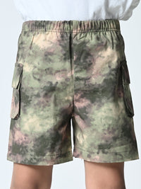 Thumbnail for Boys Printed Cotton Shorts - RueCollections