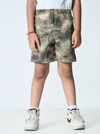Thumbnail for Boys Printed Cotton Shorts - RueCollections