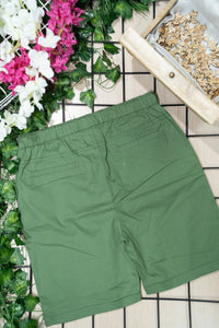 Thumbnail for Boys Solid Cotton Shorts - RueCollections
