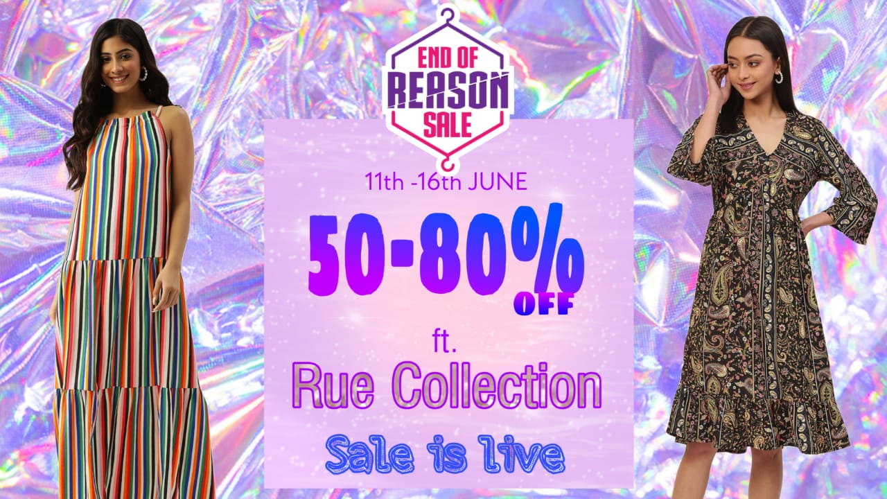 Here's Everything You should be Buying From Myntra's End of Reason Sale