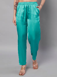 Thumbnail for Solid Stylish Trousers For Women