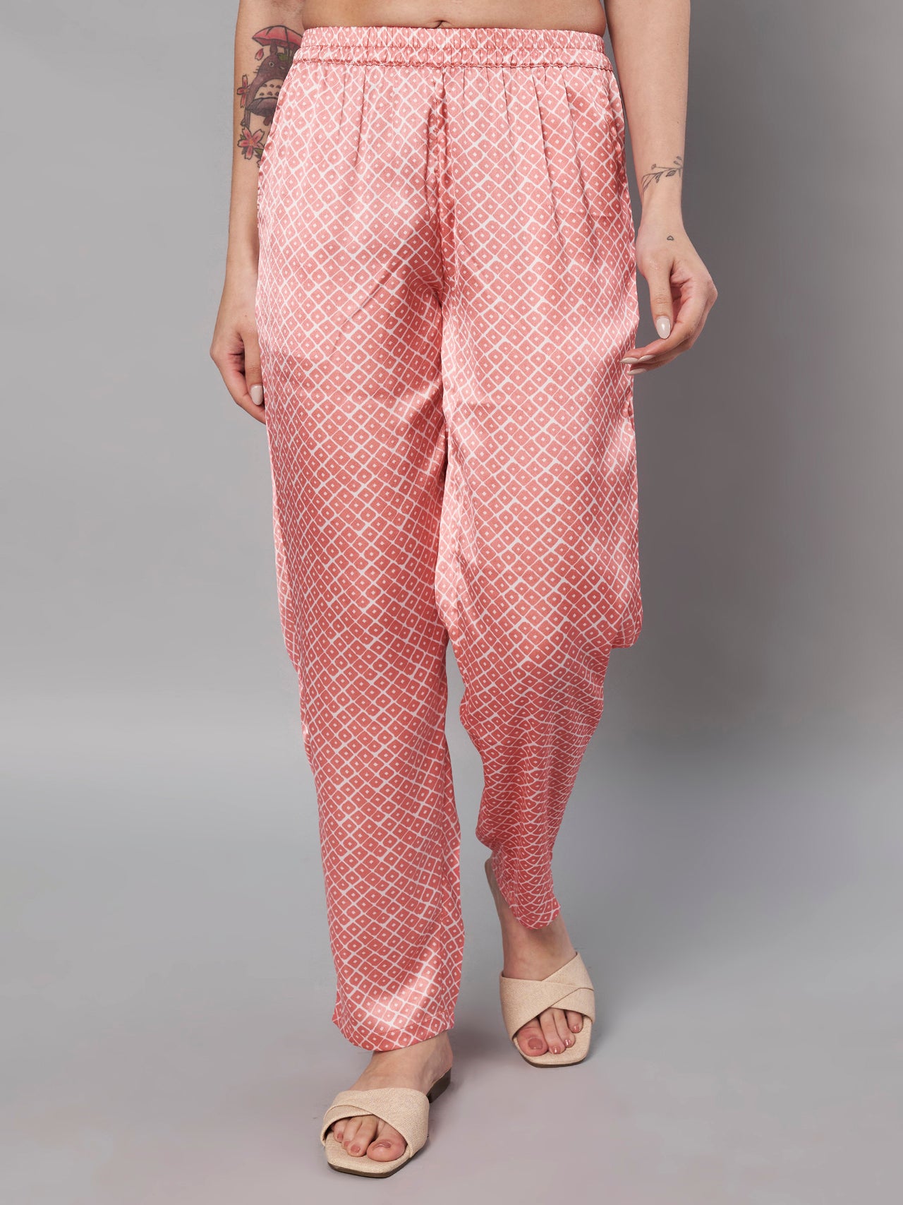 Geometric Printed Trousers for women