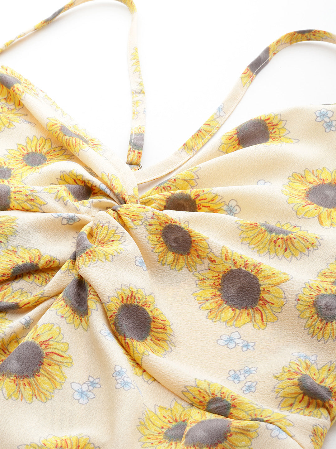 Rue Collection Floral Print Crepe Slip A-Line Dress