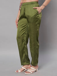 Thumbnail for Polka Dot Printed Trousers for women