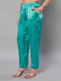 Thumbnail for Solid Stylish Trousers For Women