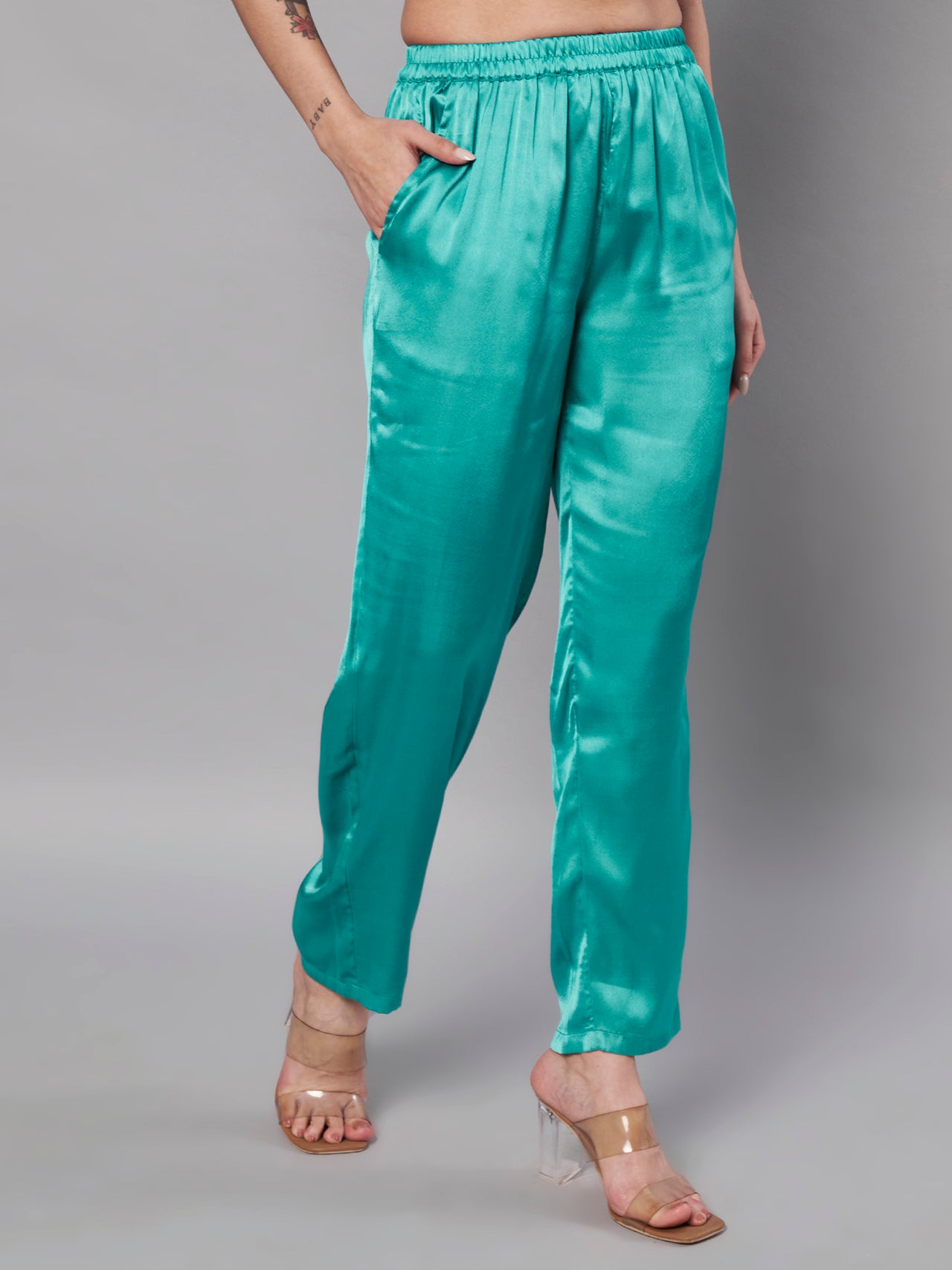 Solid Stylish Trousers For Women