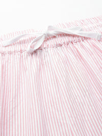 Thumbnail for Women Striped Regular Shorts