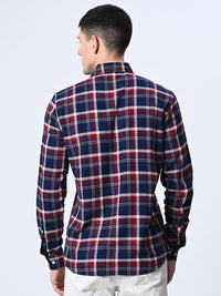 Thumbnail for Zippered Checks Overshirt