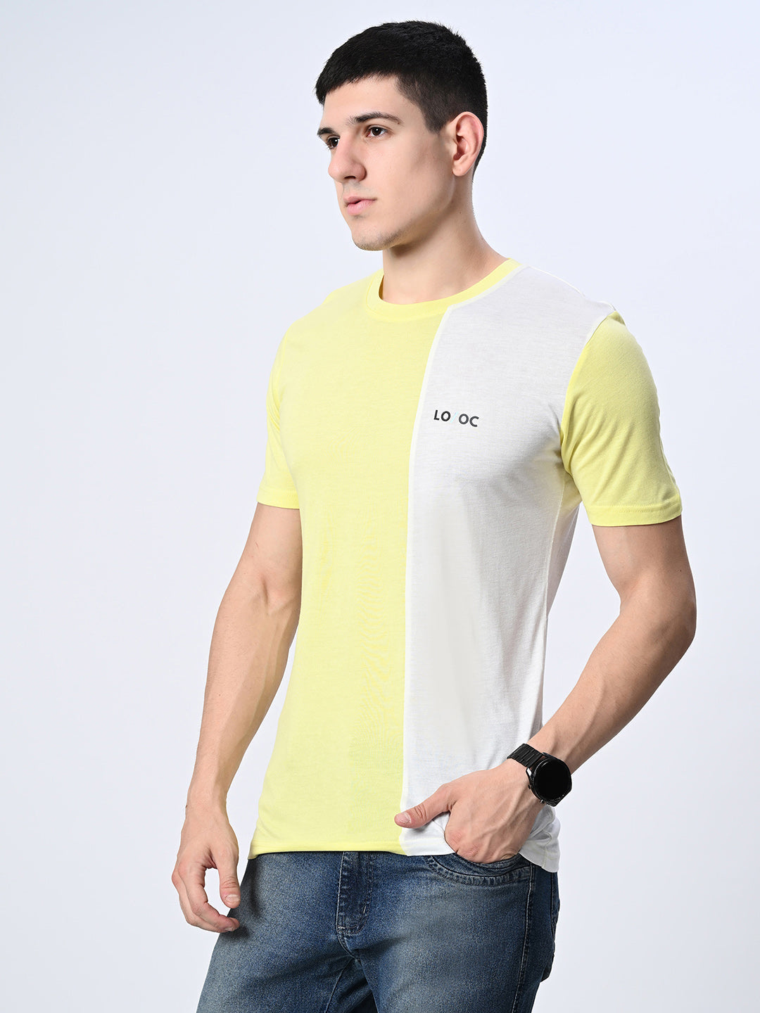 Yellow T-Shirt For Men's