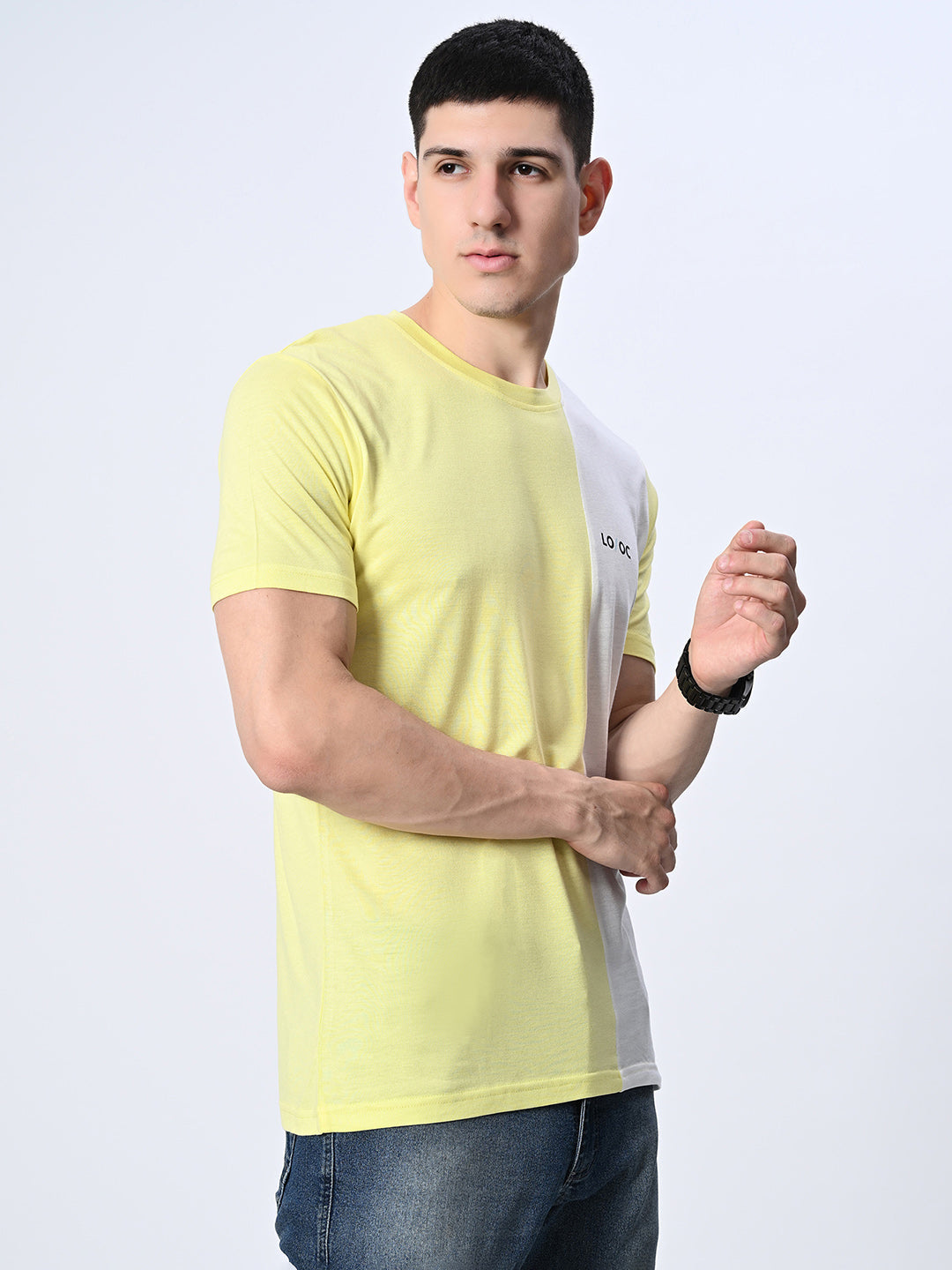 Yellow T-Shirt For Men's