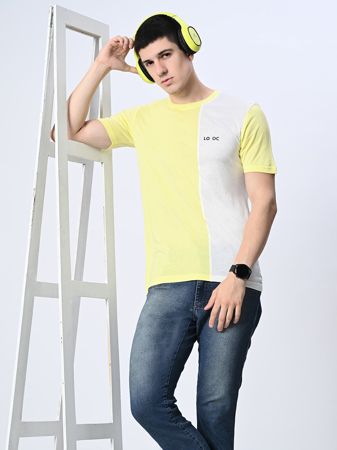 Yellow T-Shirt For Men's