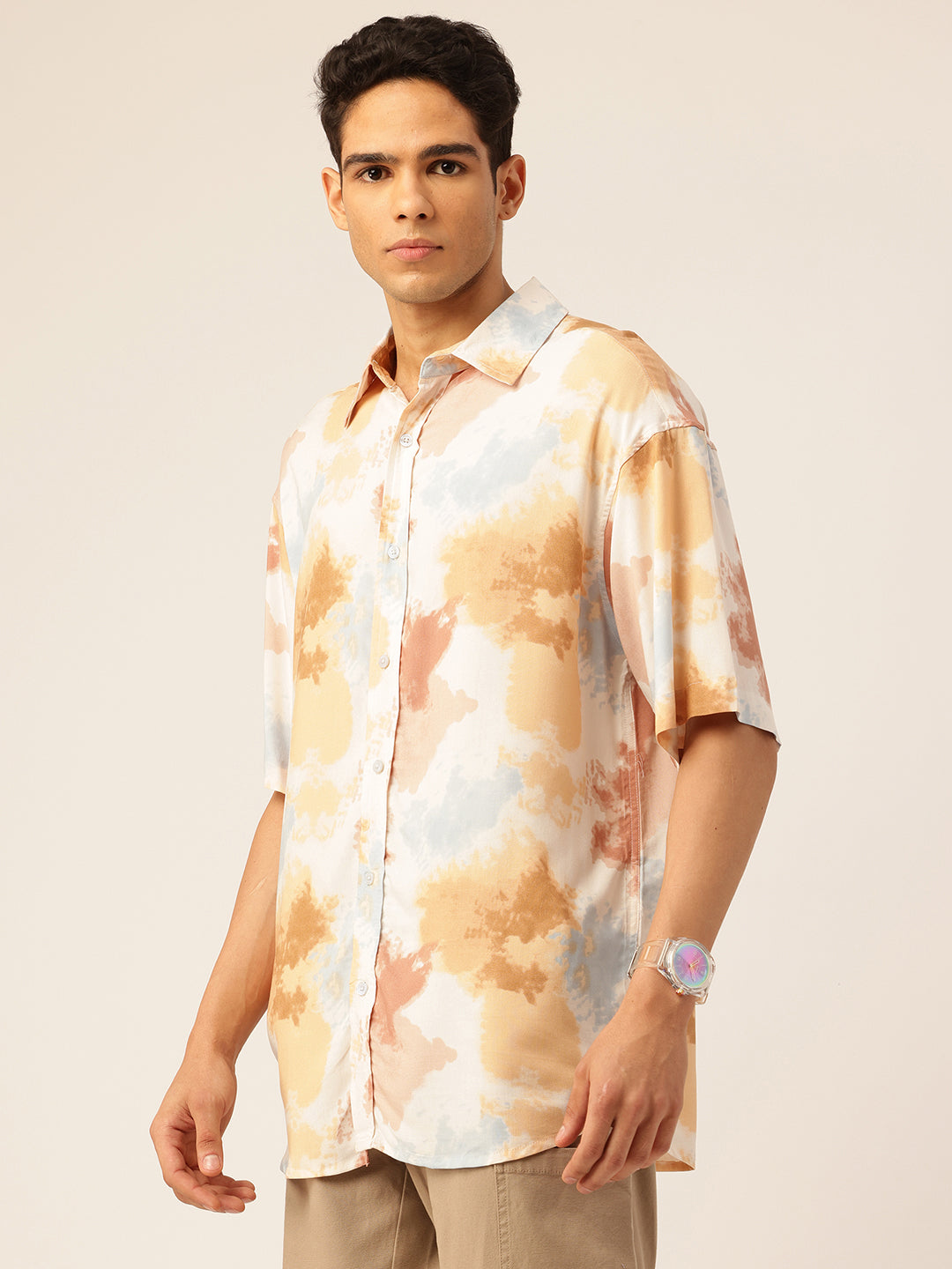 Standard Printed Casual Shirt