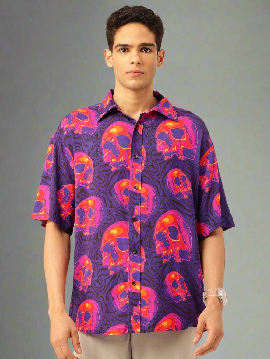 Standard Printed Casual Shirt