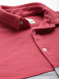 Thumbnail for Men Comfort Colourblocked Casual Shirt