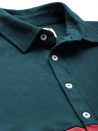 Thumbnail for Men Comfort Colourblocked Casual Shirt