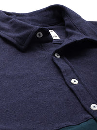 Thumbnail for Men Comfort Colourblocked Casual Shirt