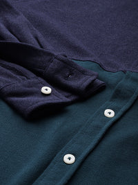 Thumbnail for Men Comfort Colourblocked Casual Shirt