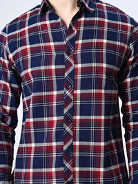 Thumbnail for Blue Checks Full Sleeve Shirt - RueCollections