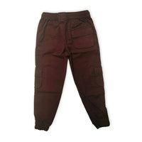 Thumbnail for Boys Jogger Pants Maroon - RueCollections