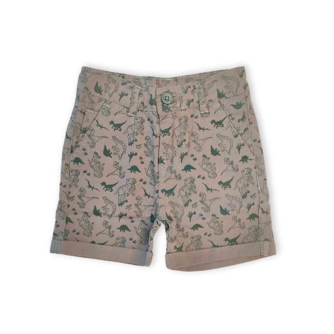 Boys Printed Cotton Shorts - RueCollections