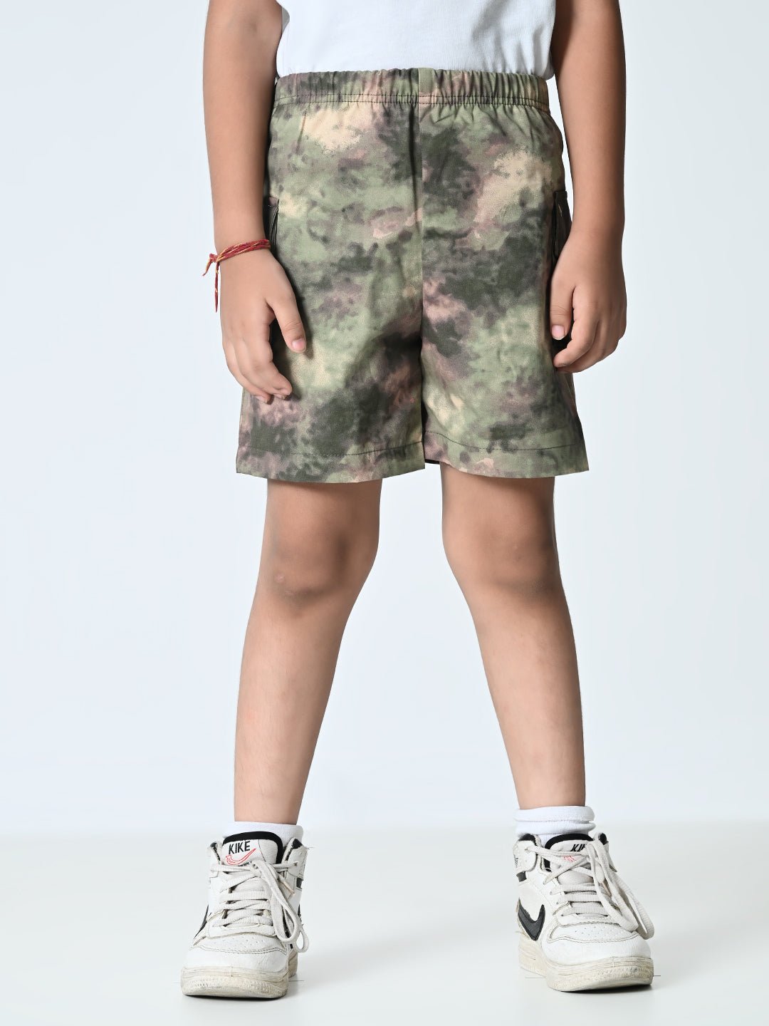 Boys Printed Cotton Shorts - RueCollections