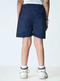 Thumbnail for Boys Solid Cotton Shorts - RueCollections