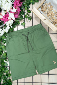 Thumbnail for Boys Solid Cotton Shorts - RueCollections