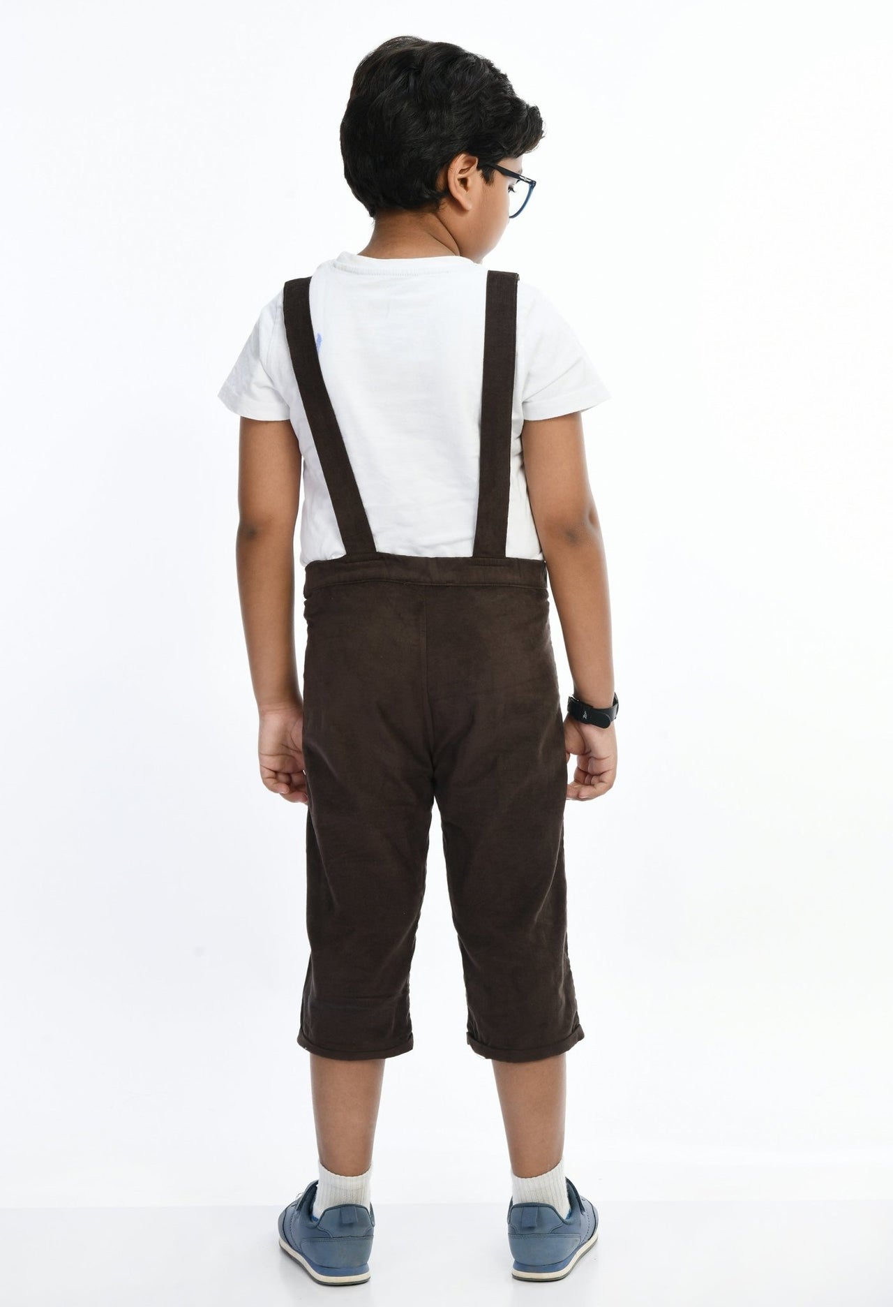 Brown Corduroy Dungarees - RueCollections