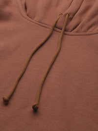 Thumbnail for Brown Fleece Sweatshirt - RueCollections