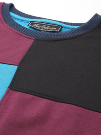 Thumbnail for Colourblocked Fleece Sweatshirt - RueCollections