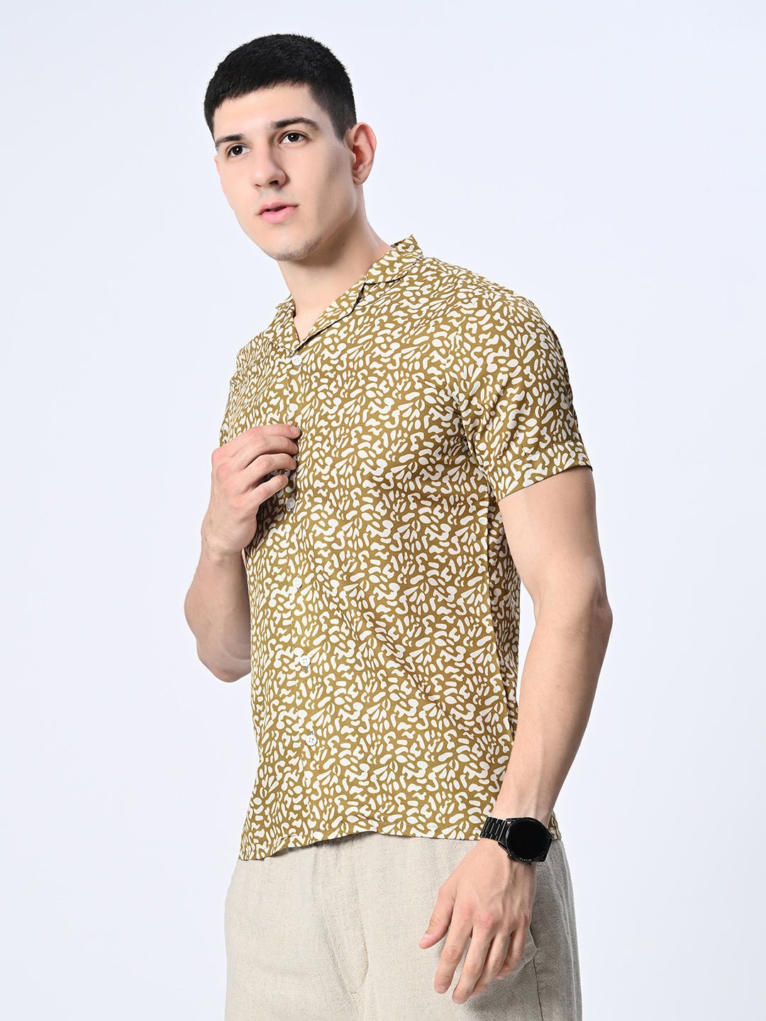 Digital Printed Cuban Shirt - RueCollections