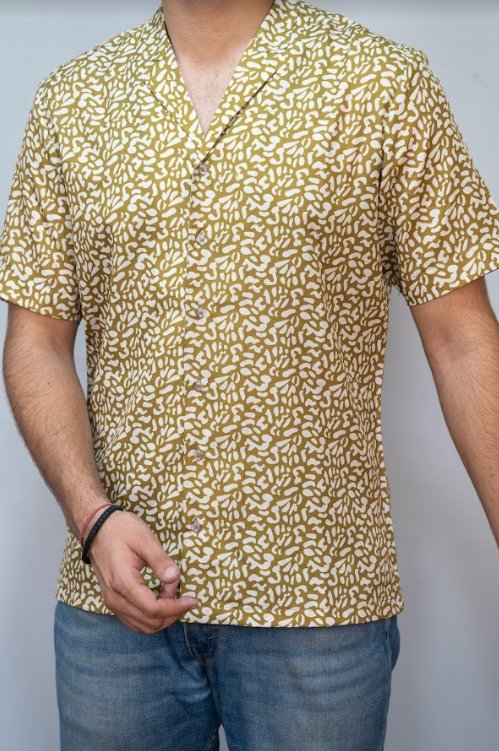 Digital Printed Cuban Shirt - RueCollections