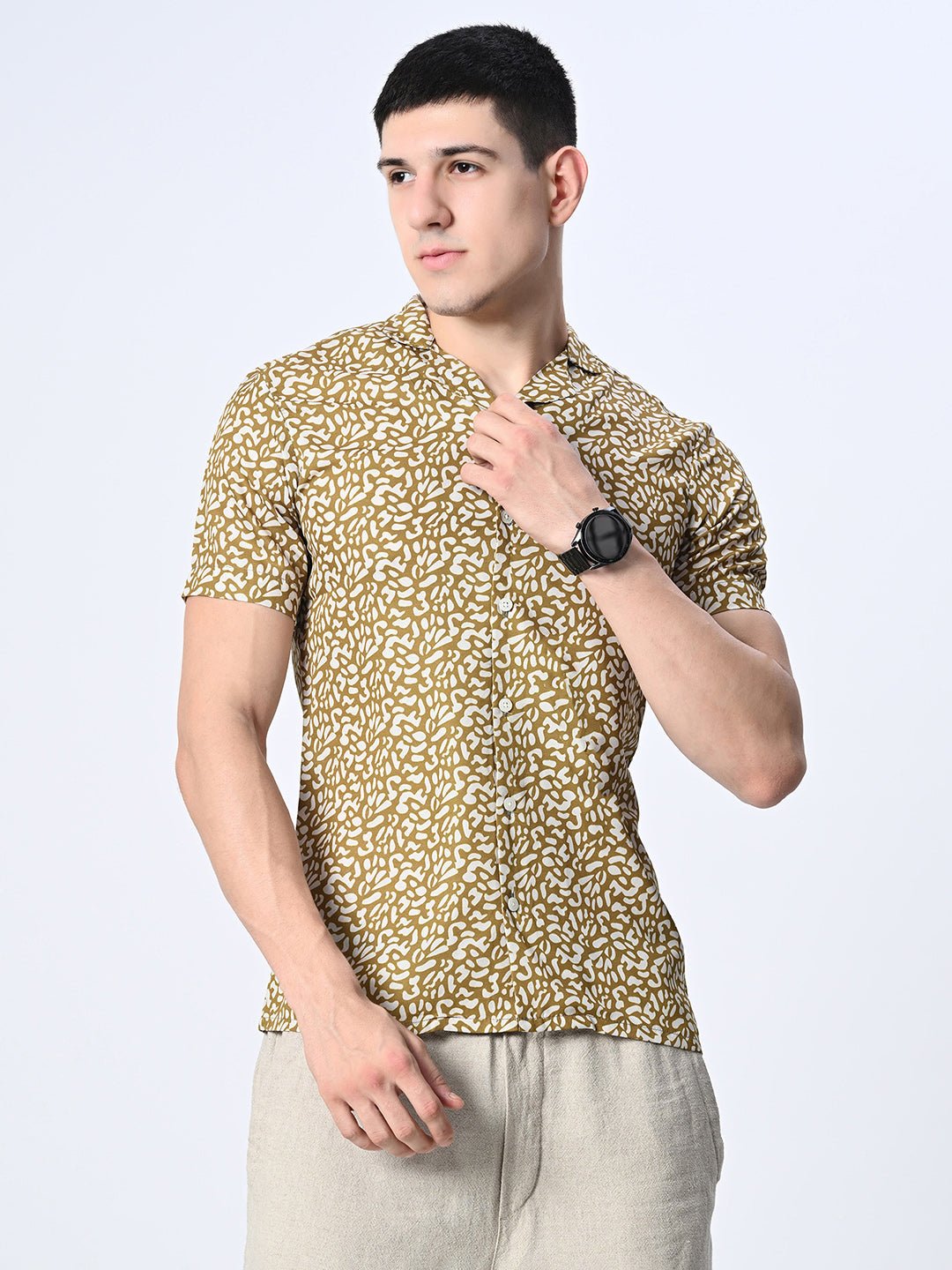 Digital Printed Cuban Shirt - RueCollections