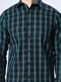 Thumbnail for Green Checks Full Sleeve Shirt - RueCollections