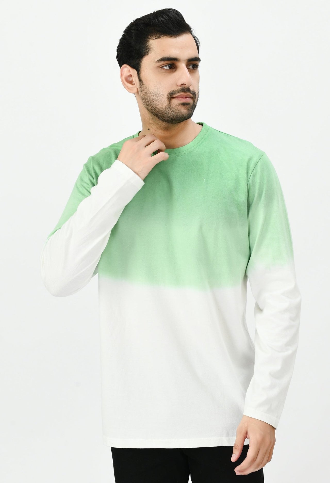 Light Green Ombre Unisex T-shirt - RueCollections