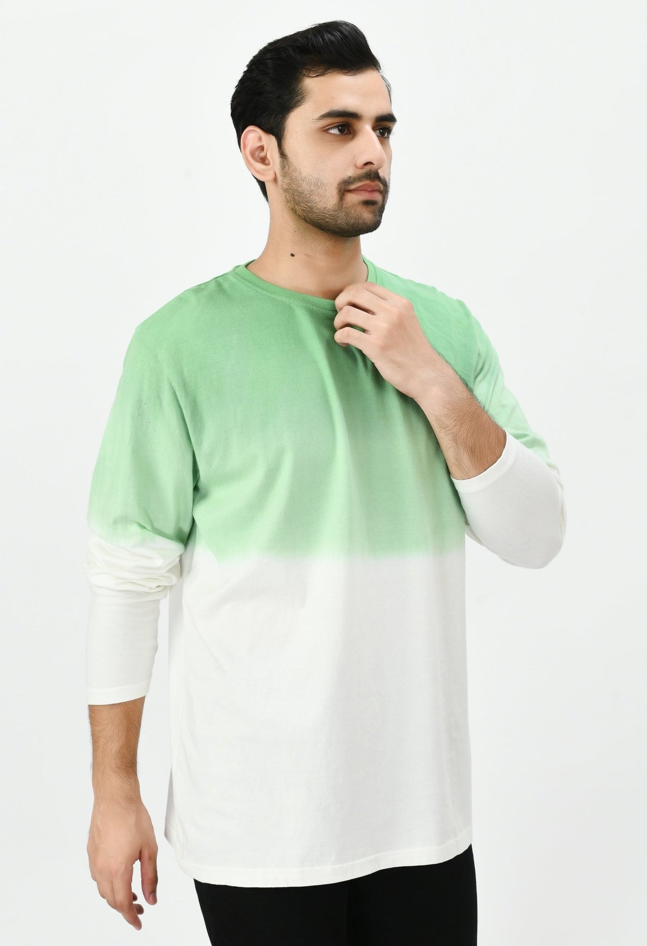 Light Green Ombre Unisex T-shirt - RueCollections