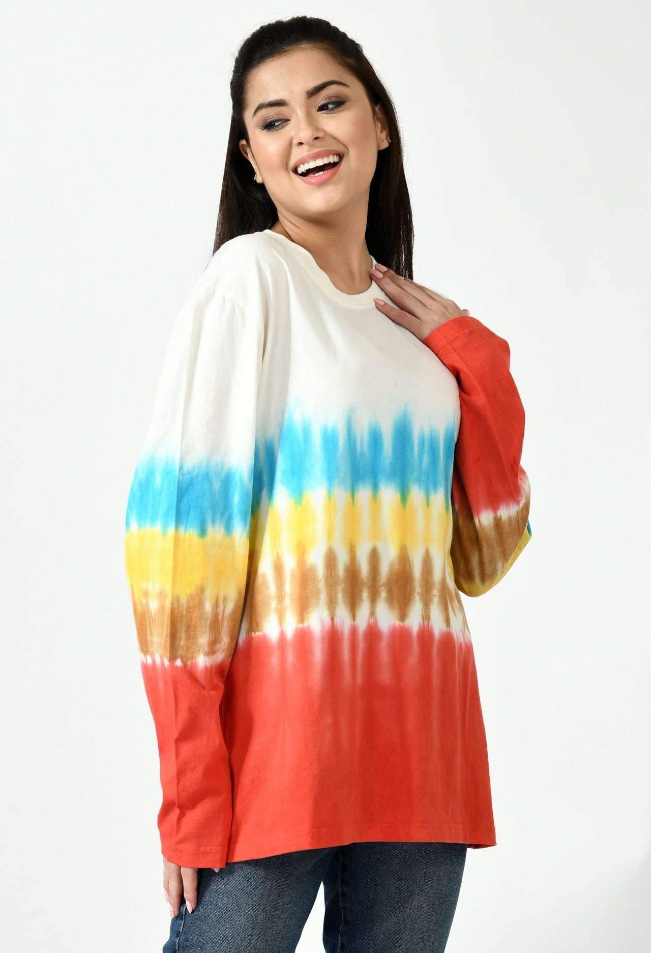 Multi Color Unisex Tie - Dye T-shirt - RueCollections