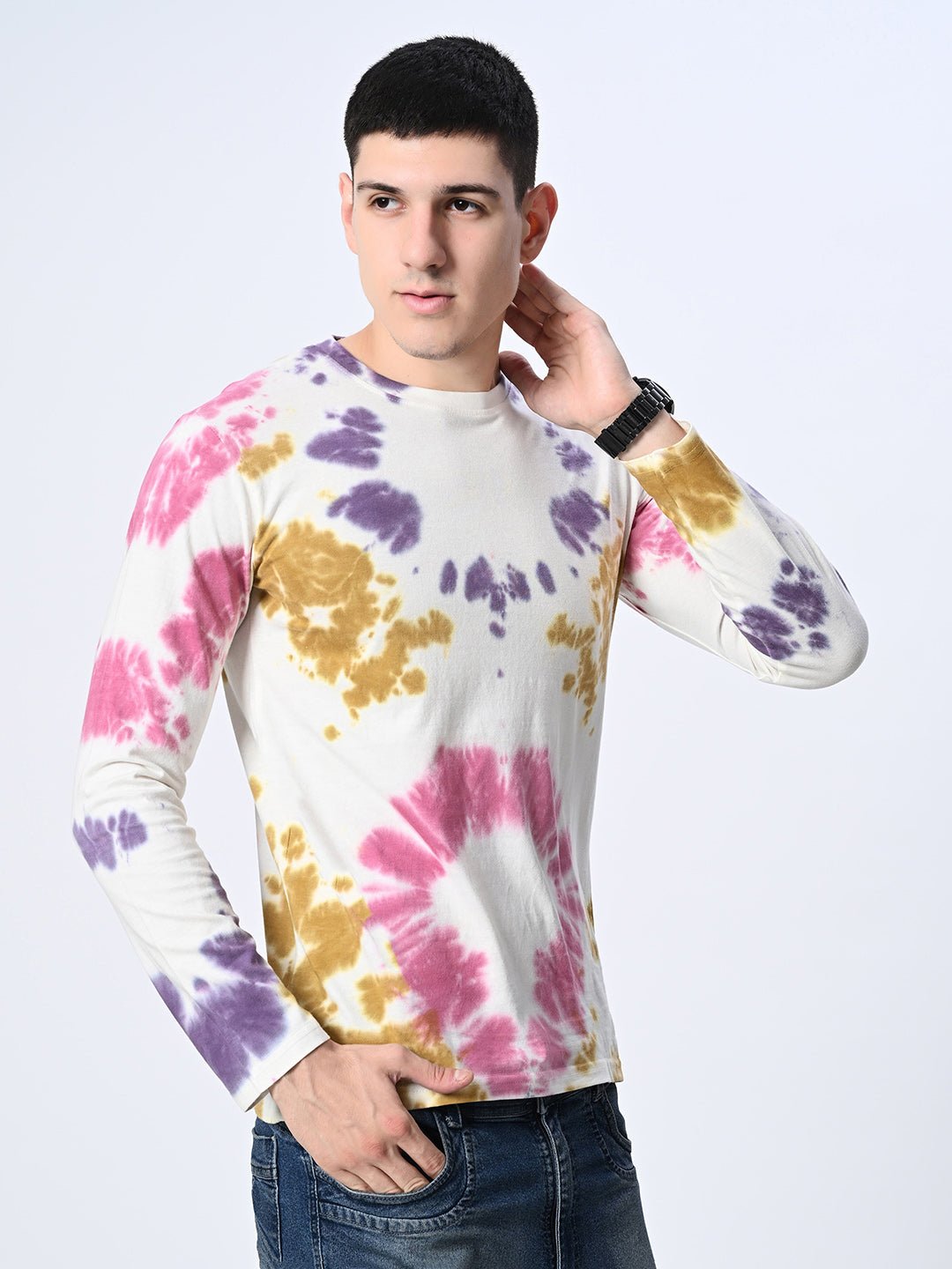 Multi Unisex Tie - Dye T-shirt - RueCollections