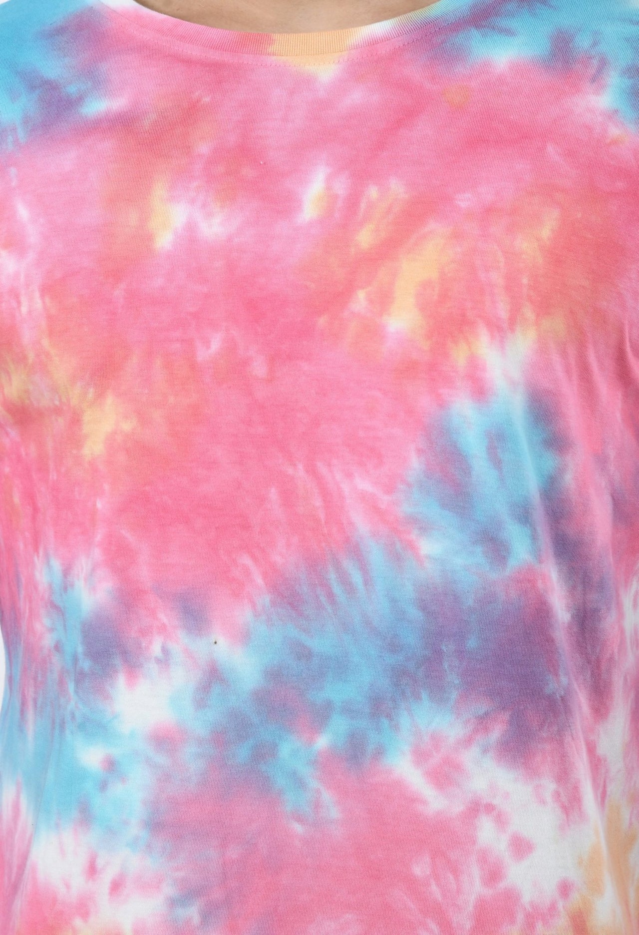 Multicolor Spalsh Unisex Tie - Dye T-shirt - RueCollections