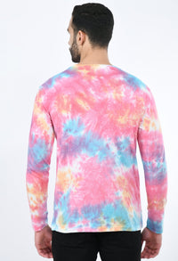 Thumbnail for Multicolor Spalsh Unisex Tie - Dye T-shirt - RueCollections