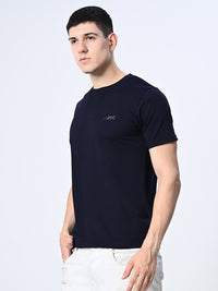 Thumbnail for Navy Blue T-Shirt For Men's - RueCollections