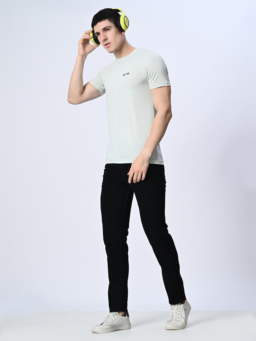 Off White T-Shirt For Men's - RueCollections