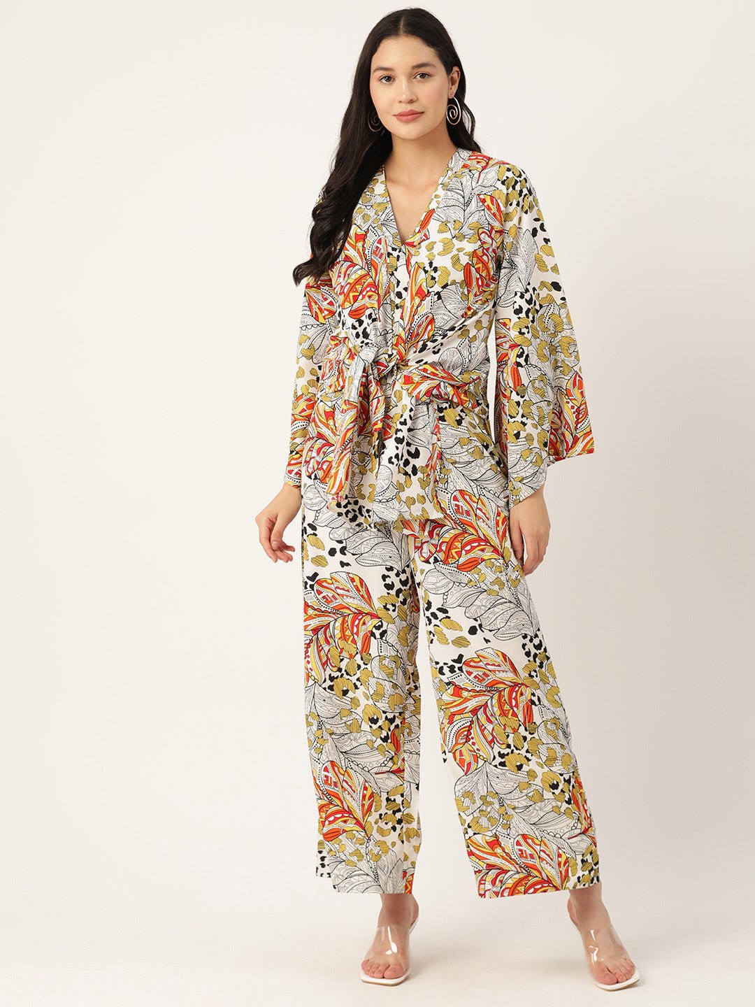 Printed Basic Jumpsuit - RueCollections