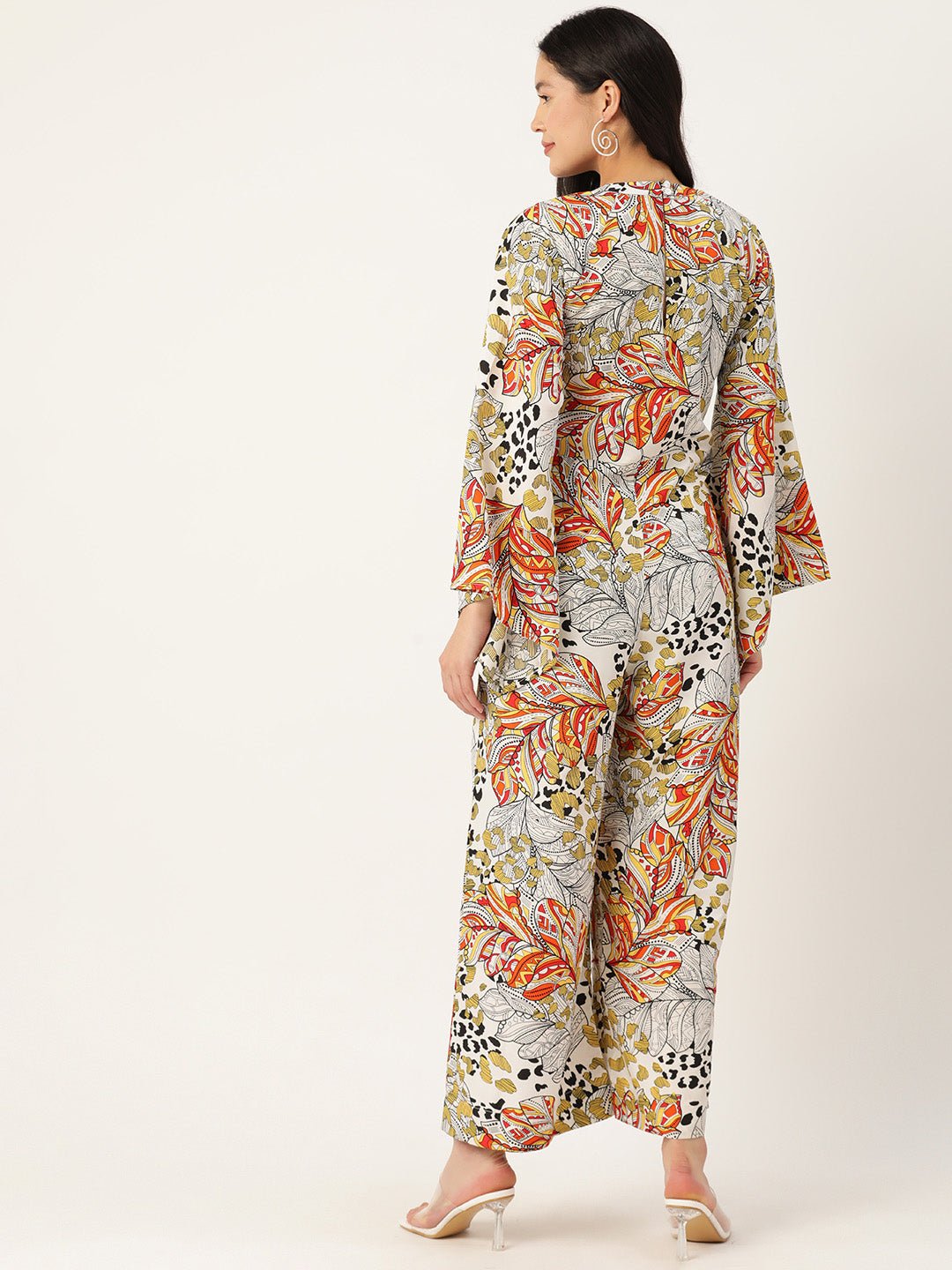 Printed Basic Jumpsuit - RueCollections