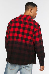 Thumbnail for Red Checks Overdyed Shirt - RueCollections