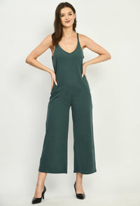 Thumbnail for Sleeveless Basic Jumpsuit - RueCollections