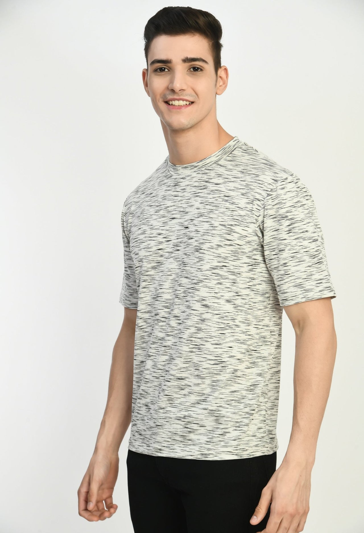 Slub Textured T-Shirt - RueCollections