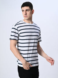 Thumbnail for Stripes T-Shirt For Men's - RueCollections